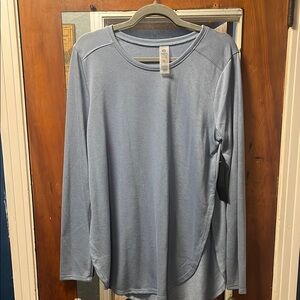 Light Blue Long Sleeve Top